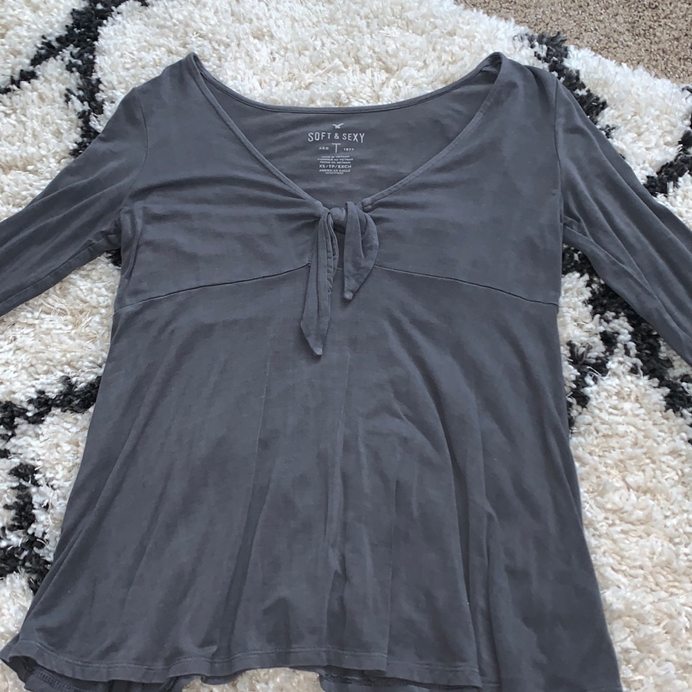 Soft and Sexy knot front top